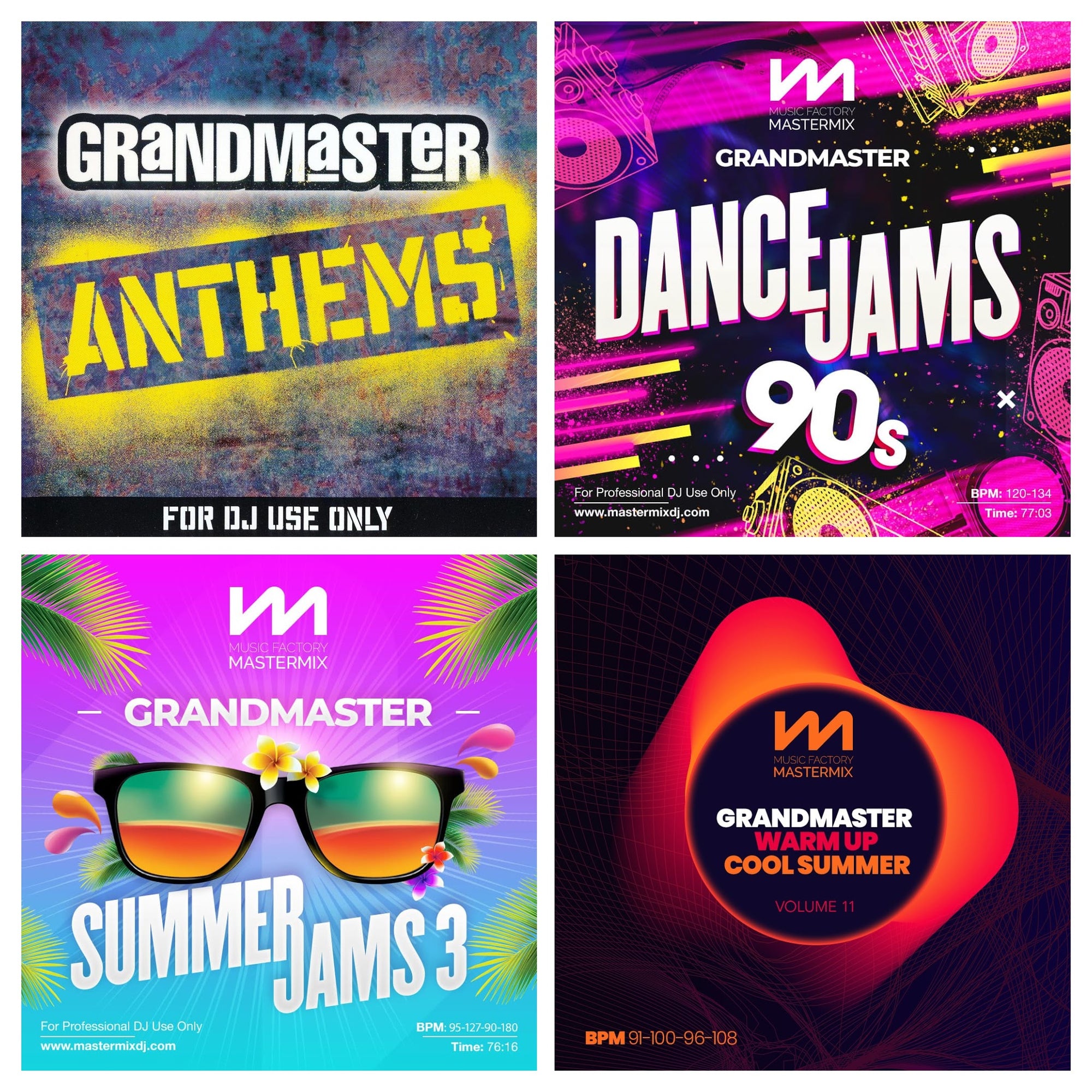 MasterMix: 140 GrandMasters Continuous Mixes On USB Stick